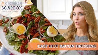 Hot Bacon Dressing Recipe [upl. by Brower]