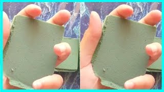 Floral Foam ASMR  Dry Crushing  Compilation Video 45 [upl. by Rehpotsrhc966]