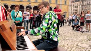 quotPublic Street Pianosquot Munich 2013 Wanderpiano MaxJosephPlatz [upl. by Aizirtap]