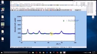 Rietveld refinement with FullProf T2  │ How to Find Parameters to start refinement [upl. by Motch]