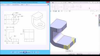 SolidWorks 007 Redondeo de piezas [upl. by Theda]