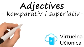 Adjectives  Comparative  Superlative  Poređenje prideva  Interaktivna gramatika engleskog jezika [upl. by Bud]