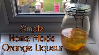 How To Make ORANGE LIQUEUR Like COINTREAU [upl. by Llerahc441]