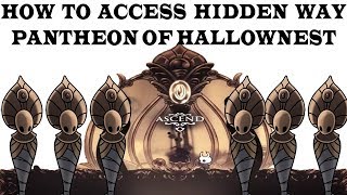 How to access hidden path to Pantheon of hallownest [upl. by Rugg]