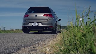 Milltek Valved Exhaust  Volkswagen MK7 Golf R [upl. by Yrdnal]