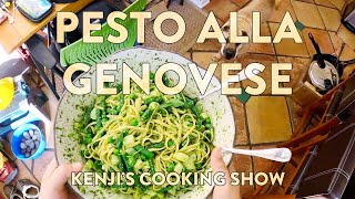 Pesto Alla Genovese  Kenjis Cooking [upl. by Ayaj319]