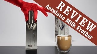 Aerolatte Milk Frother  Exclusive Review [upl. by Haliak]