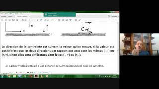 Exercice 1 Propriétés des Fluides Viscosité contrainte de cisaillement [upl. by Fulton]