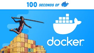 Docker in 100 Seconds [upl. by Ennovyahs]