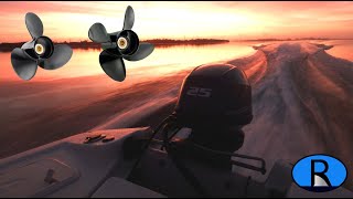 3 or 4 Blade Propellers for SMALL Boats [upl. by Fabron]