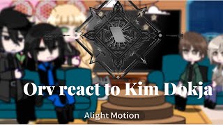 Orv react to Kim Dokja Part1 [upl. by Dellora392]