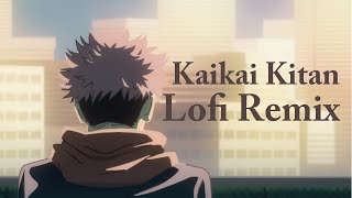 Jujutsu Kaisen OP Kaikai Kitan  Lofi Remix [upl. by Anerom]