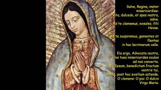 Gregorian Chant  Salve Regina Latin Lyrics [upl. by Savart]