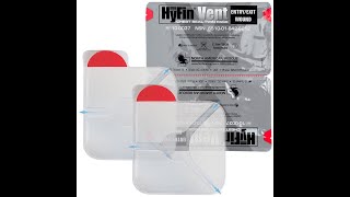 Hyfin Chest Seal [upl. by Ametaf]