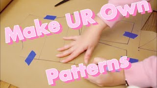 ✏️ 3 Minute Guide to Home Made Sewing Patterns 📐 [upl. by Deroo]