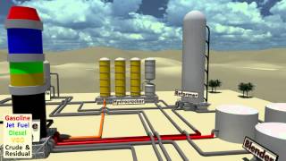 Oil Refinery Overview HD [upl. by Worra246]