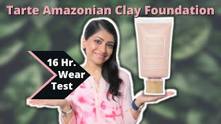 Tarte Amazonian Clay Foundation Review  TheSassyWay [upl. by Fulviah]