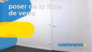 Poser de la fibre de verre Castorama [upl. by Eelesor]