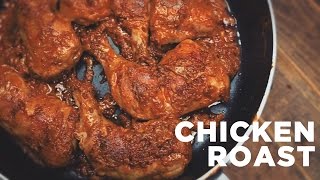 Chicken Roast  Banglar Rannaghor [upl. by Enajiram]