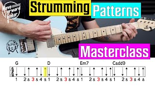 Everything You Need To Know About Strumming Patterns Beginners Masterclass [upl. by Marinelli]