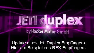 JETI Duplex Empfänger Rx Update [upl. by Therron340]