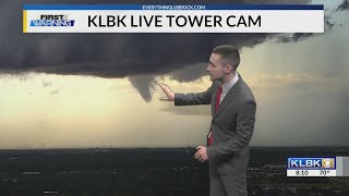 KLBK Lubbock Tornado Coverage May 17th 2021 [upl. by Bower]