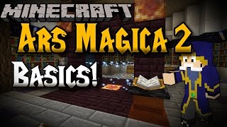 Minecraft  Ars Magica 2 Spell Basics  172 [upl. by Settle]