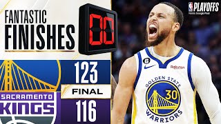 Final 404 WILD ENDING 6 Warriors vs 3 Kings  Game 5  April 26 2023 [upl. by Leahcimluap]