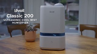 Levoit Ultrasonic Cool Mist Humidifier Classic 200 [upl. by Maxine]