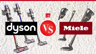 Dyson Vacuum vs Miele Vacuum  Cordless Vacuum Comparison [upl. by Akeemaj417]