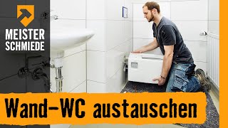 WandWC austauschen  HORNBACH Meisterschmiede [upl. by Seidler939]