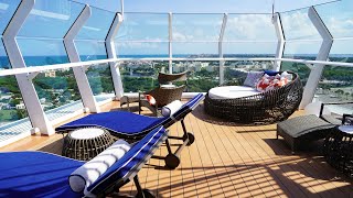 Carnival Mardi Gras Excel Presidential Suite 17029 Full Tour Including Balcony with Hot Tub [upl. by Yspyg]