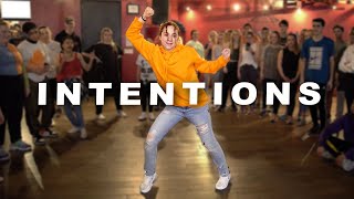 Justin Bieber  INTENTIONS ft Quavo  Matt Steffanina amp Kaycee Rice Choreography [upl. by Crispas]