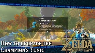 Fully upgrading the Champions Tunic  The Legend of Zelda Breath of the Wild [upl. by Ynar738]