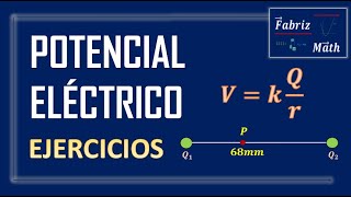 Potencial Eléctrico Ejercicios Resueltos [upl. by Wellesley233]