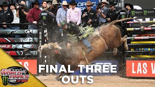 FINAL THREE OUTS PBR World Finals Round 2  2019 [upl. by Enetsuj]