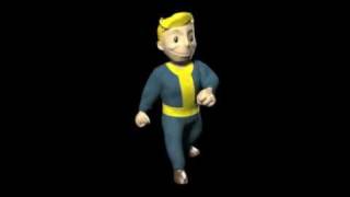 Vault boy walk [upl. by Pardner]