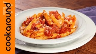 Penne allarrabbiata  Ricetta tradizionale [upl. by Nahsed]