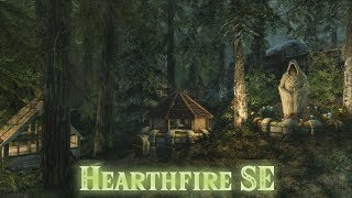 Skyrim Hearthfire DLC  How To Build a House and Find Building Materials [upl. by Inaffit]