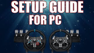 How To Setup G29G920 On PC  Stiff Brake Fix  UPDATE032522 Use Ghub with Windows 11 [upl. by Drabeck]