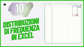 STATISTICA 10  Distribuzioni di frequenza in Excel [upl. by Saturday578]