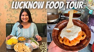 Best Lucknow Food Part 3  Kebabs Biryani Sweets amp More [upl. by Boucher118]