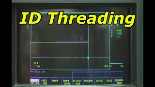 Mazatrol Programming Lathe ID Threading Mazak [upl. by Annol]