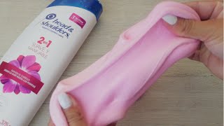 Hacer SLIME CON SHAMPOO fácil  probando recetas de mis suscriptores SIN BÓRAX [upl. by Leblanc]