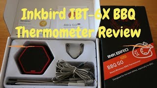 Inkbird IBT6X BBQ Thermometer  Setup amp Review [upl. by Anitsrhc]