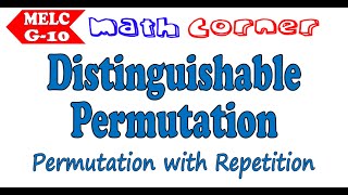 Distinguishable Permutation  Permutation with Repetition [upl. by Sherri]