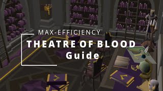 MaxEfficiency Theatre of Blood Guide OSRS [upl. by Zwart757]