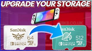 How To Upgrade Your Nintendo Switch SD Card [upl. by Aikal]