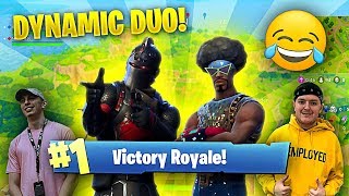 THE BEST FORTNITE DUO GOES OFF Fortnite Battle Royale Funny Moments [upl. by Adialeda391]