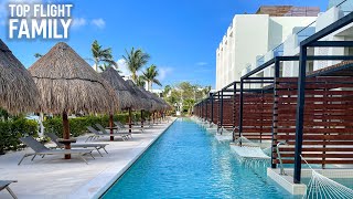 FINEST PLAYA MUJERES  Cancun Modern AllInclusive  Full Tour in 4K [upl. by Almita254]